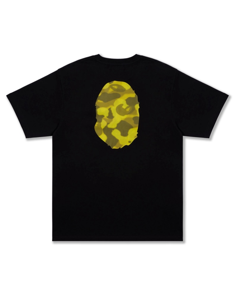 T Shirts Bape Radiation Big Ape Head Noir Homme | FAV-80893972